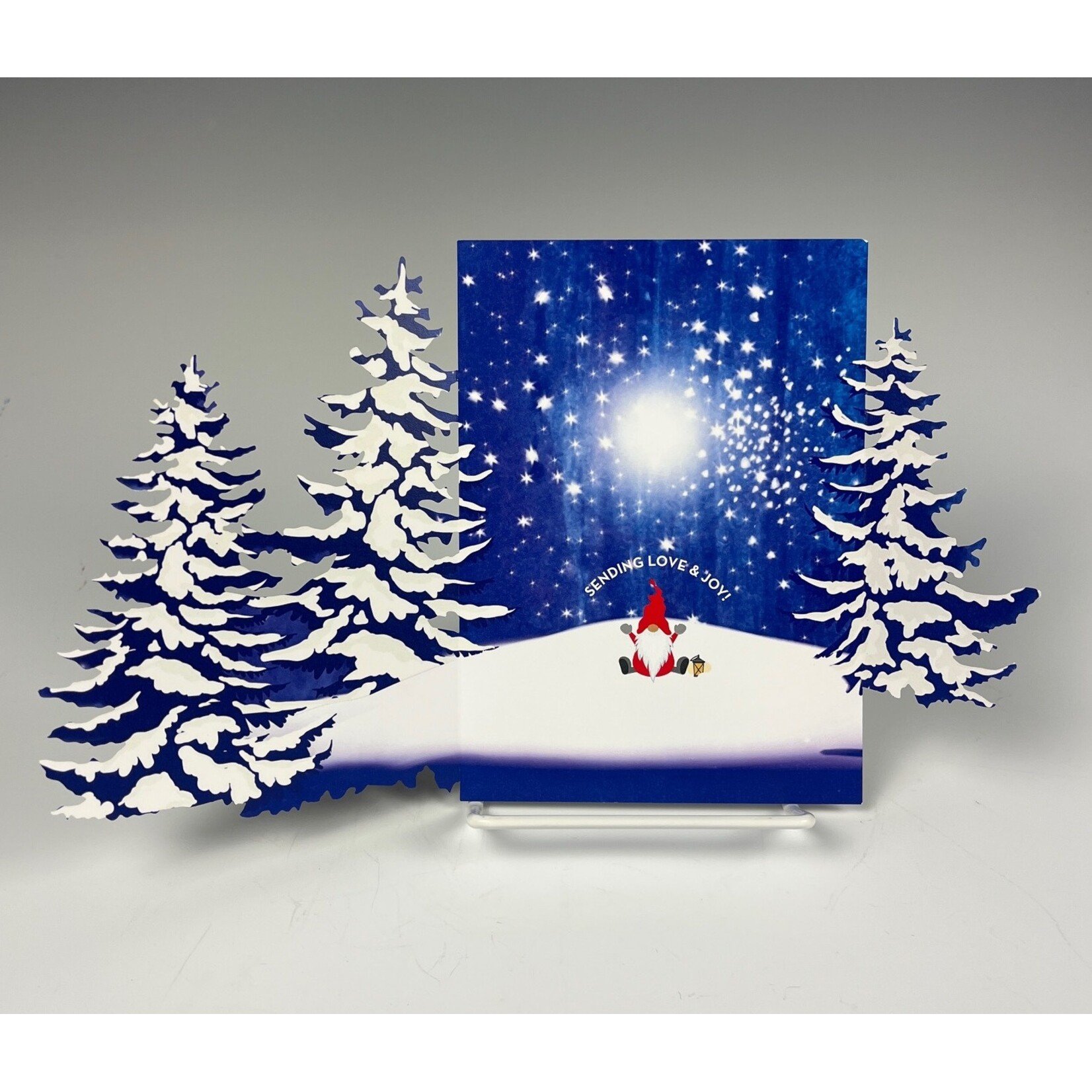 Cards by Anniken Cards by Anniken, Snowy Pines Nisse Notecard