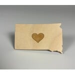 Create Laser Arts, Magnet - SD Shape, Heart