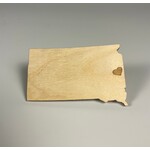 Create Laser Arts Create Laser Arts, Magnet - SD, Heart Brookings