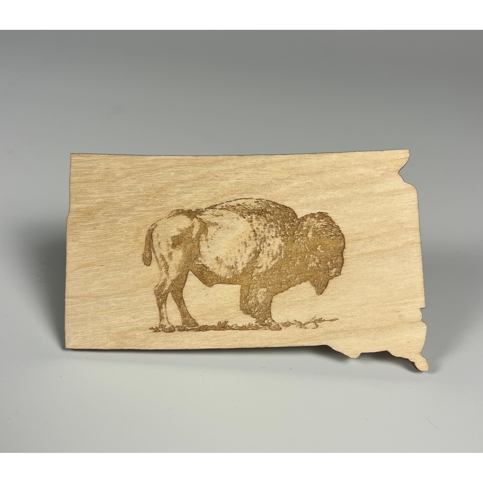 Create Laser Arts, Magnet - SD Shape, Bison