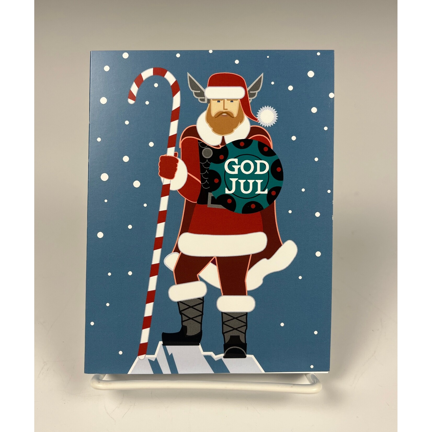 Cindy Lindgren Cindy Lindgren, Big Ole Claus Notecard