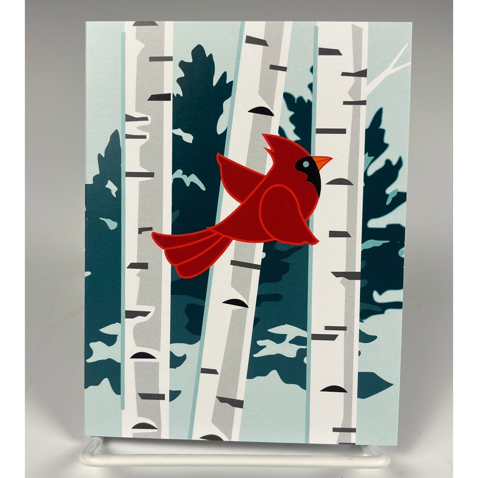 Cindy Lindgren Cindy Lindgren, Cardinal Birch Notecard