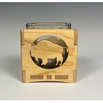 Wood You Tell Me, Bison Candle Holder