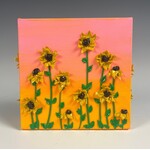 Dana Andersen Painting, Sunflowers