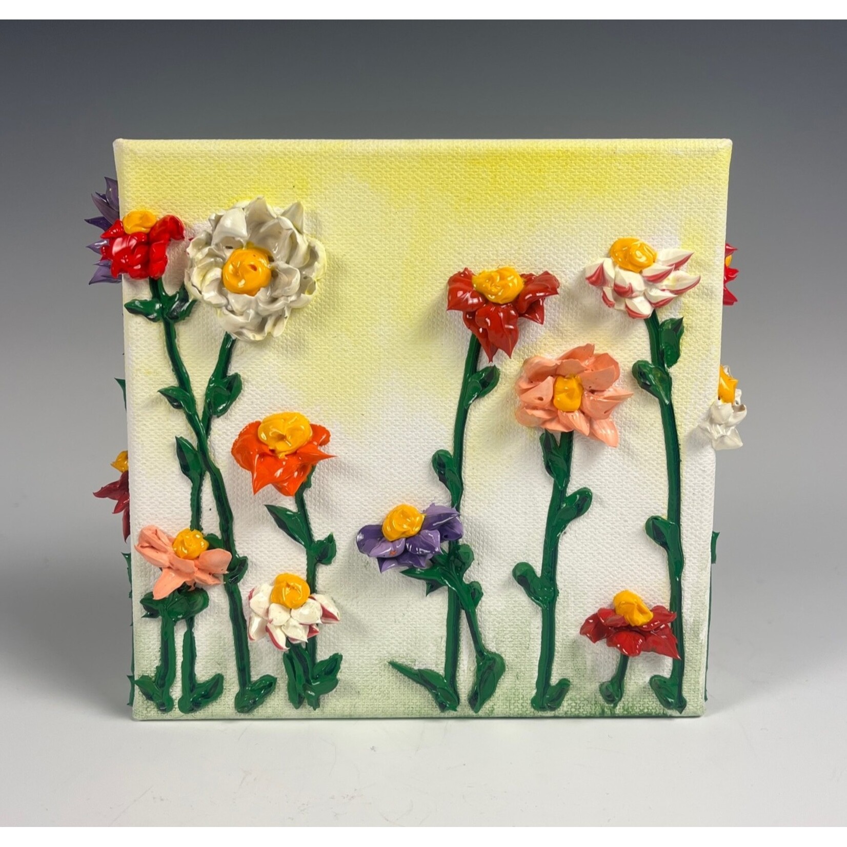 Dana Andersen Dana Andersen Painting, Zinneas