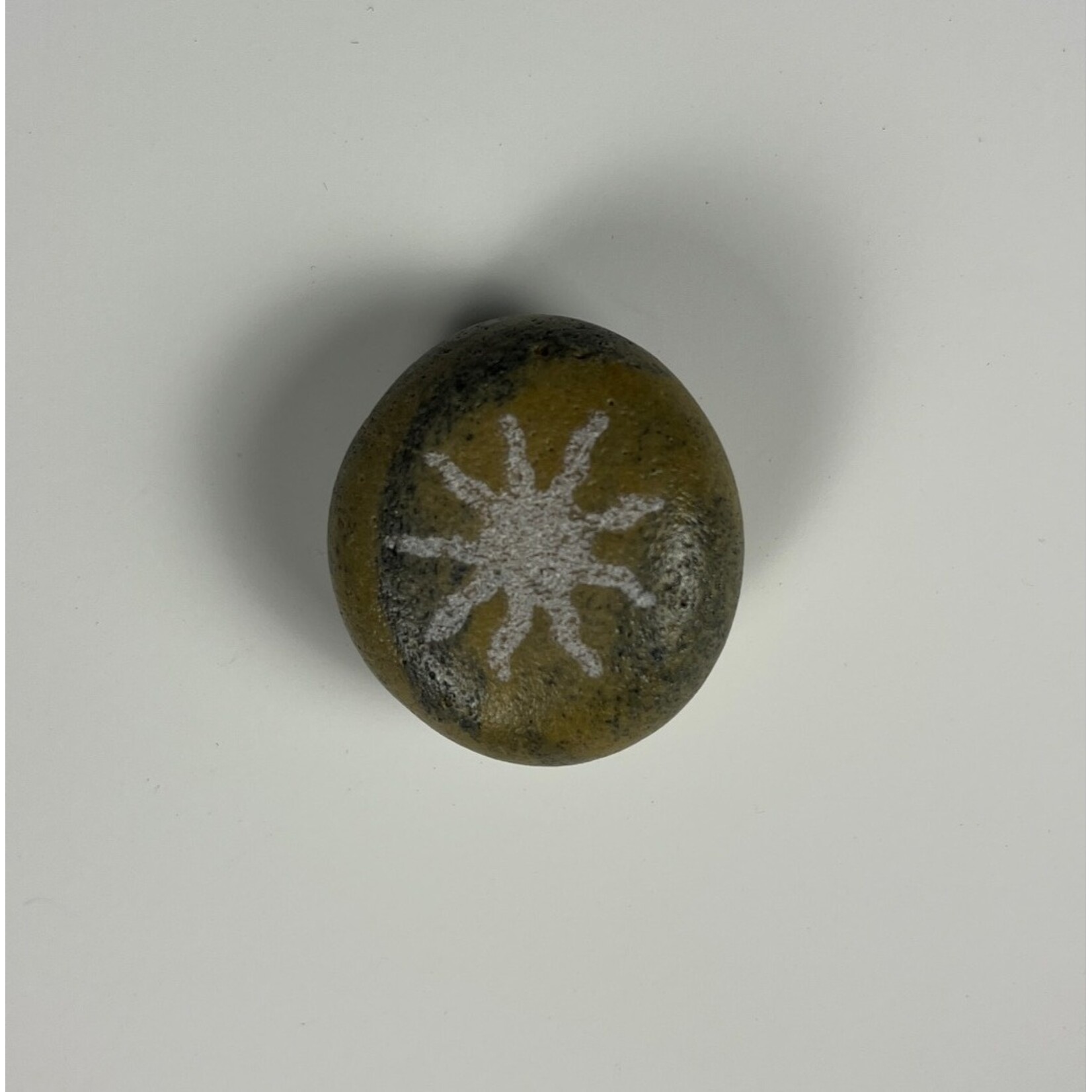 Momadic Etched Rock Magnet, Sun