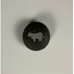 Momadic, MDC027, Etched Rock Magnets, Cow