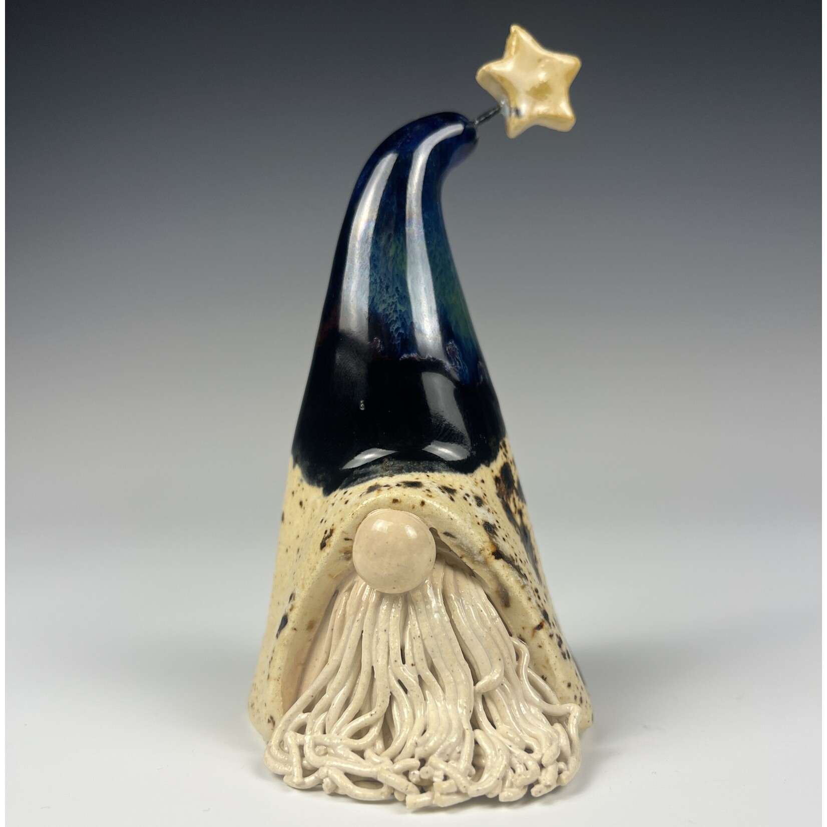 Three Lazy Horses Three Lazy Horses,  Small Gnome, Blue Hat w/ Dangle Star