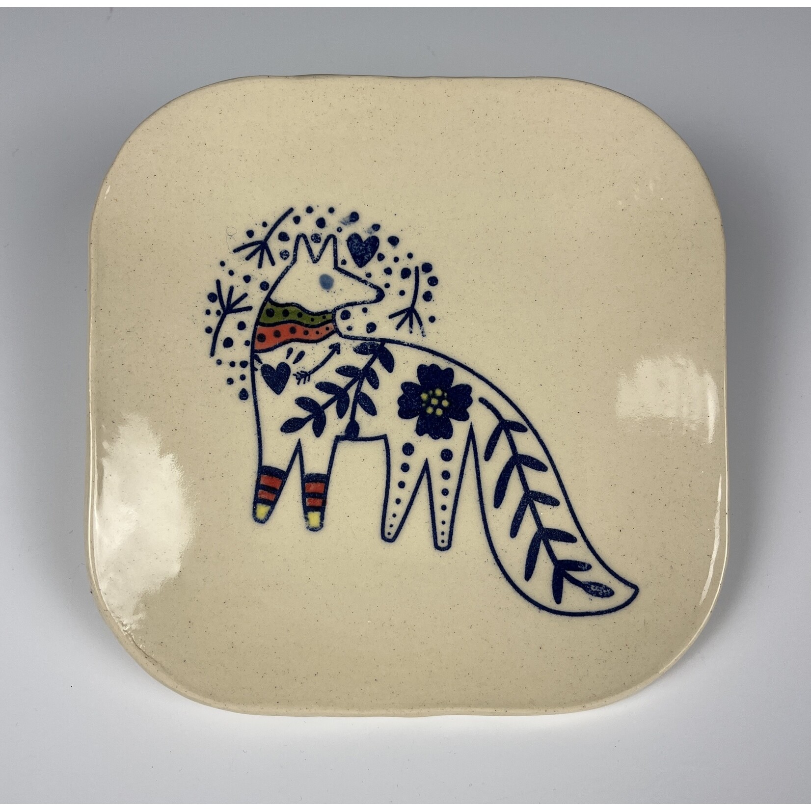 Three Lazy Horses Three Lazy Horses, Small Dish - Dala Fox