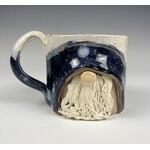 Three Lazy Horses Three Lazy Horses, Blue Gnome Mug