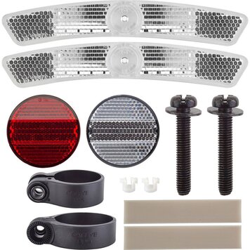 Cateye CATEYE - Ensemble de réflecteurs (avec supports)