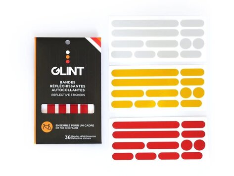 Glint GLINT - Réflecteurs autocollants - Kit 3 couleurs