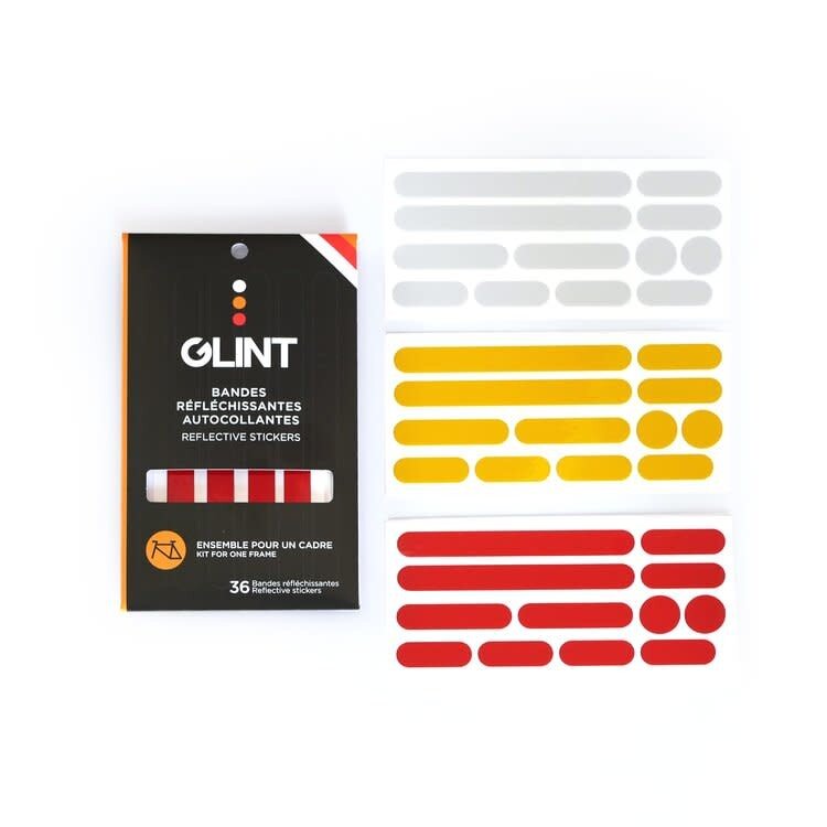 Glint GLINT - Réflecteurs autocollants - Kit 3 couleurs