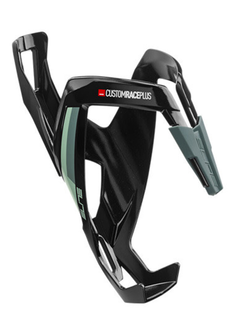 Elite ELITE - Porte bidon - Custom Race Plus - Noir/celeste