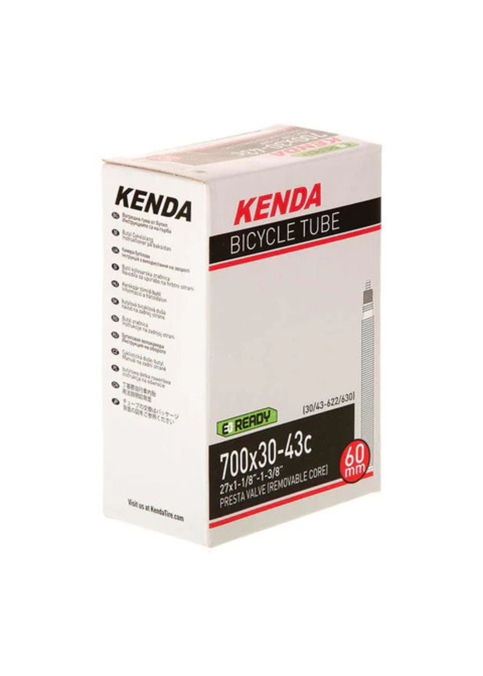 Kenda KENDA - Chambre à air - 700x30-43c - Presta 60mm