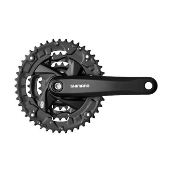 Shimano SHIMANO - Triple Crankset - 48-36-26T - FC-M371 - Black