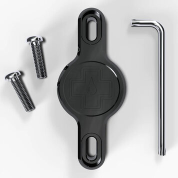 Muc-Off MUC-OFF - "AirTag" Mount - Secure Tag Holder 2.0 - Black