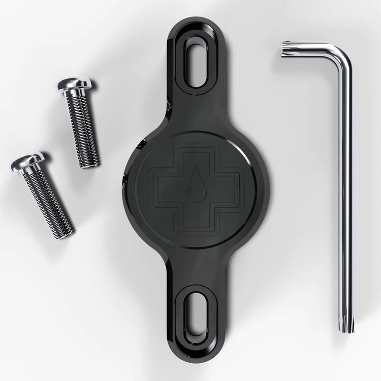 Muc-Off MUC-OFF - "AirTag" Mount - Secure Tag Holder 2.0 - Black