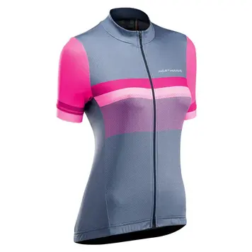 Northwave NORTHWAVE - Maillot - Origin - Gris et magenta - Large - Femmes