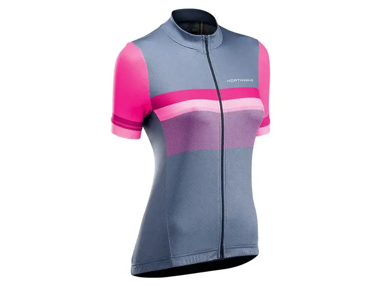 Northwave NORTHWAVE - Maillot - Origin - Gris et magenta - Large - Femmes