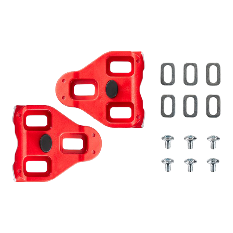 Look LOOK - Cales - Delta - 9 degrés - Rouge