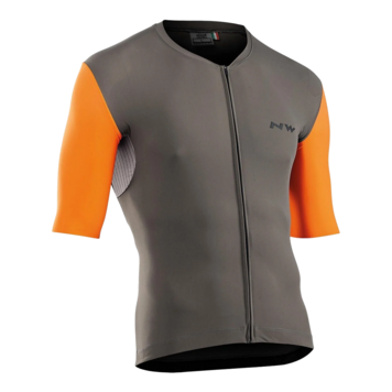 Northwave NORTHWAVE - Jersey - Extreme - Olive and Orange - Men