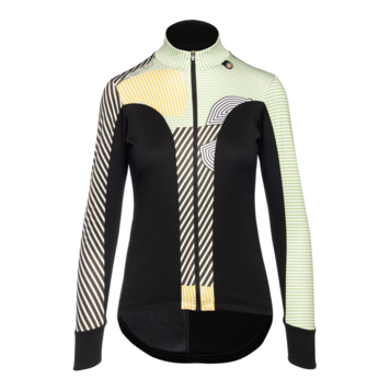Bioracer BIORACER - Lightweight Jacket - Tempest - Yellow, Green and Black - Women