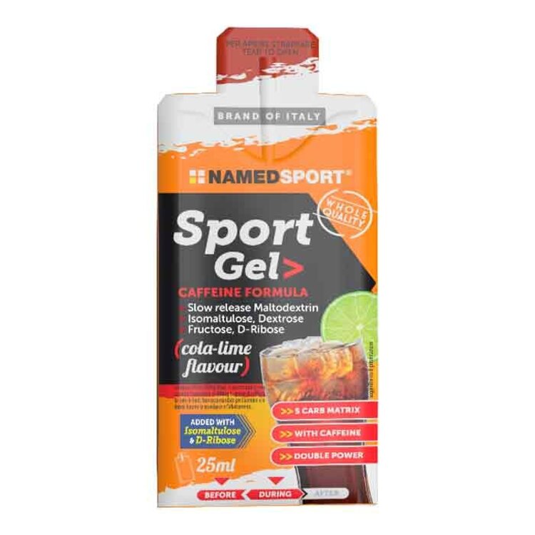 Named Sport NAMED SPORT - Gel with Caffeine - 25 ml - Cola-Lime