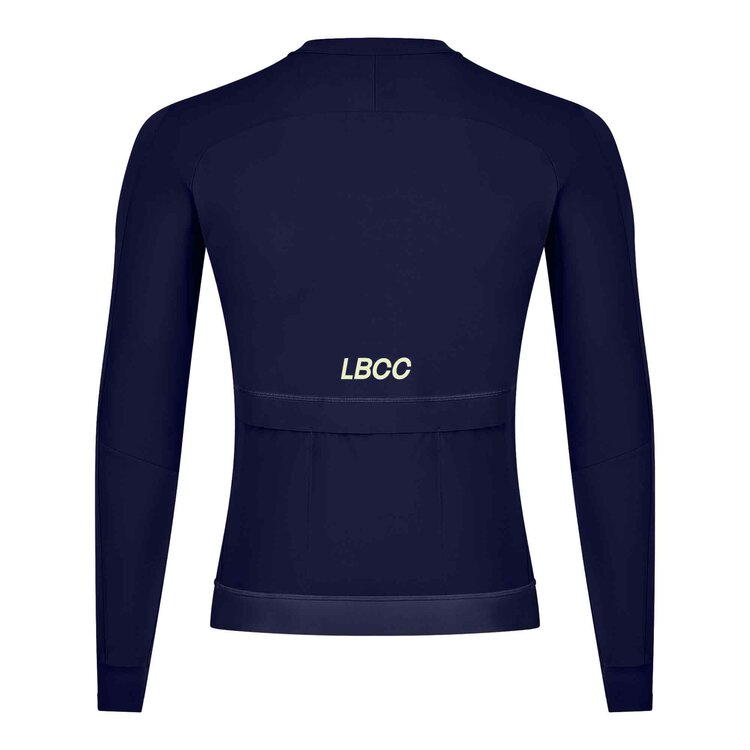 Le Braquet Le Braquet Flandres Men's Long Sleeve Thermal Cycling Jersey - Marine