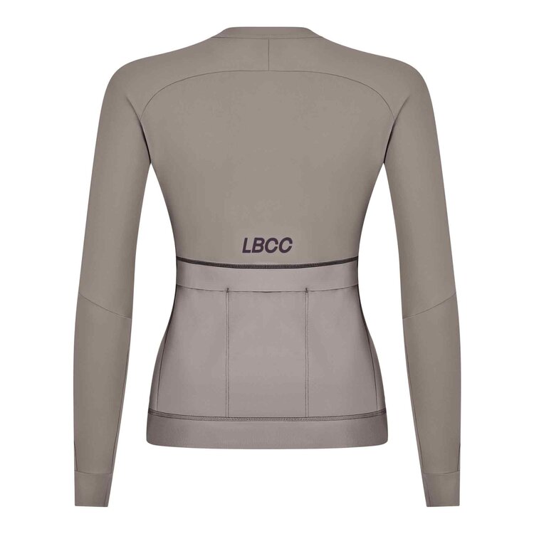Le Braquet Le Braquet Flandres Women's Long Sleeve Thermal Cycling Jersey - Mineral