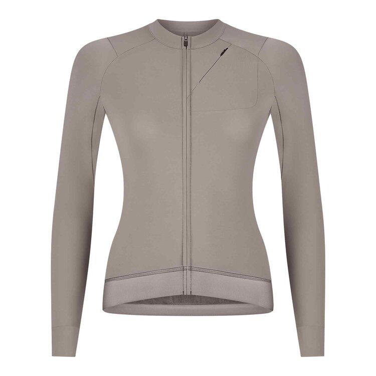 Le Braquet Maillot thermal vélo femme Le Braquet Flandres manches longues - Minéral