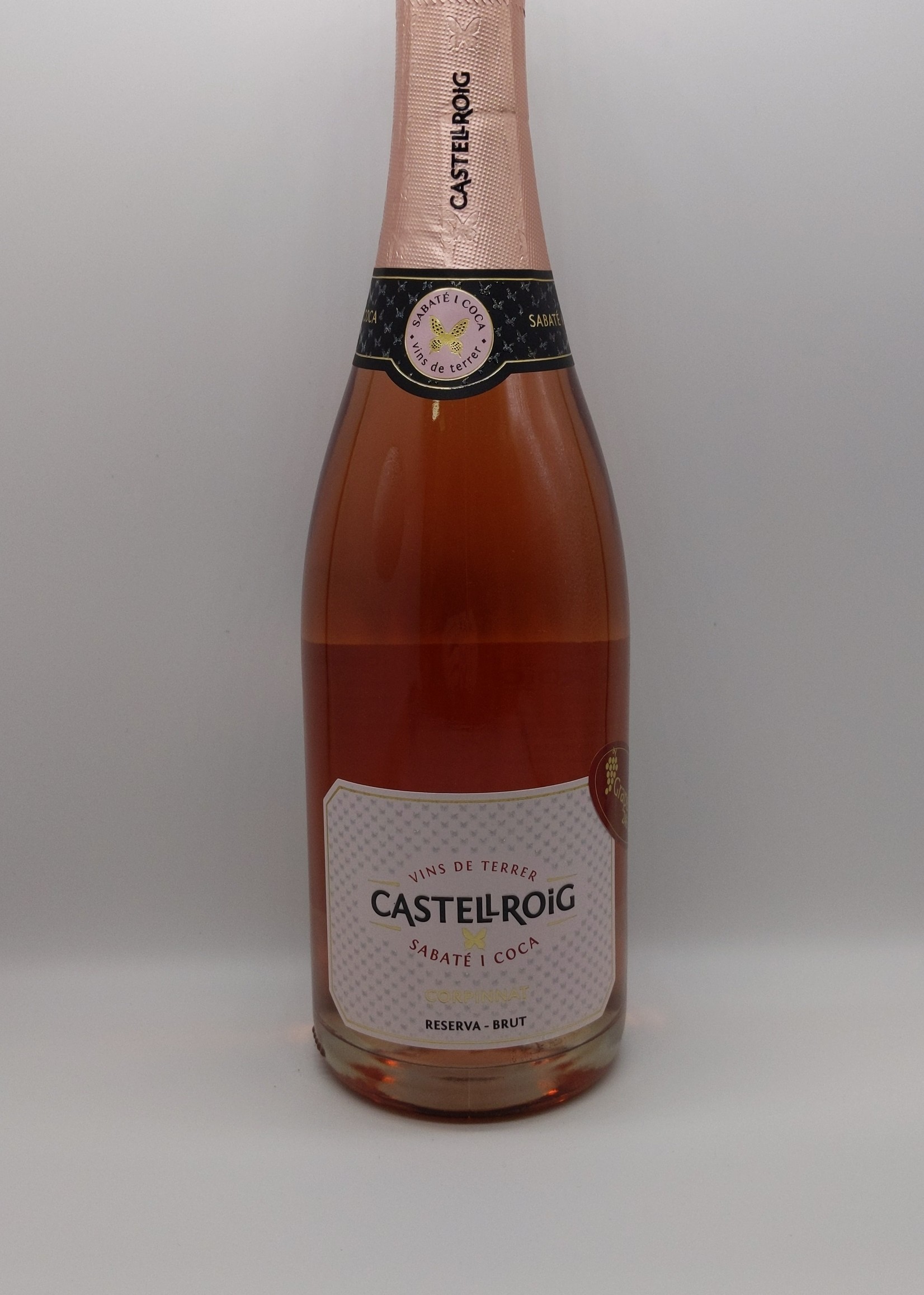 NV CASTELLROIG CORPINNAT CAVA BRUT ROSE RESERVE 750ml