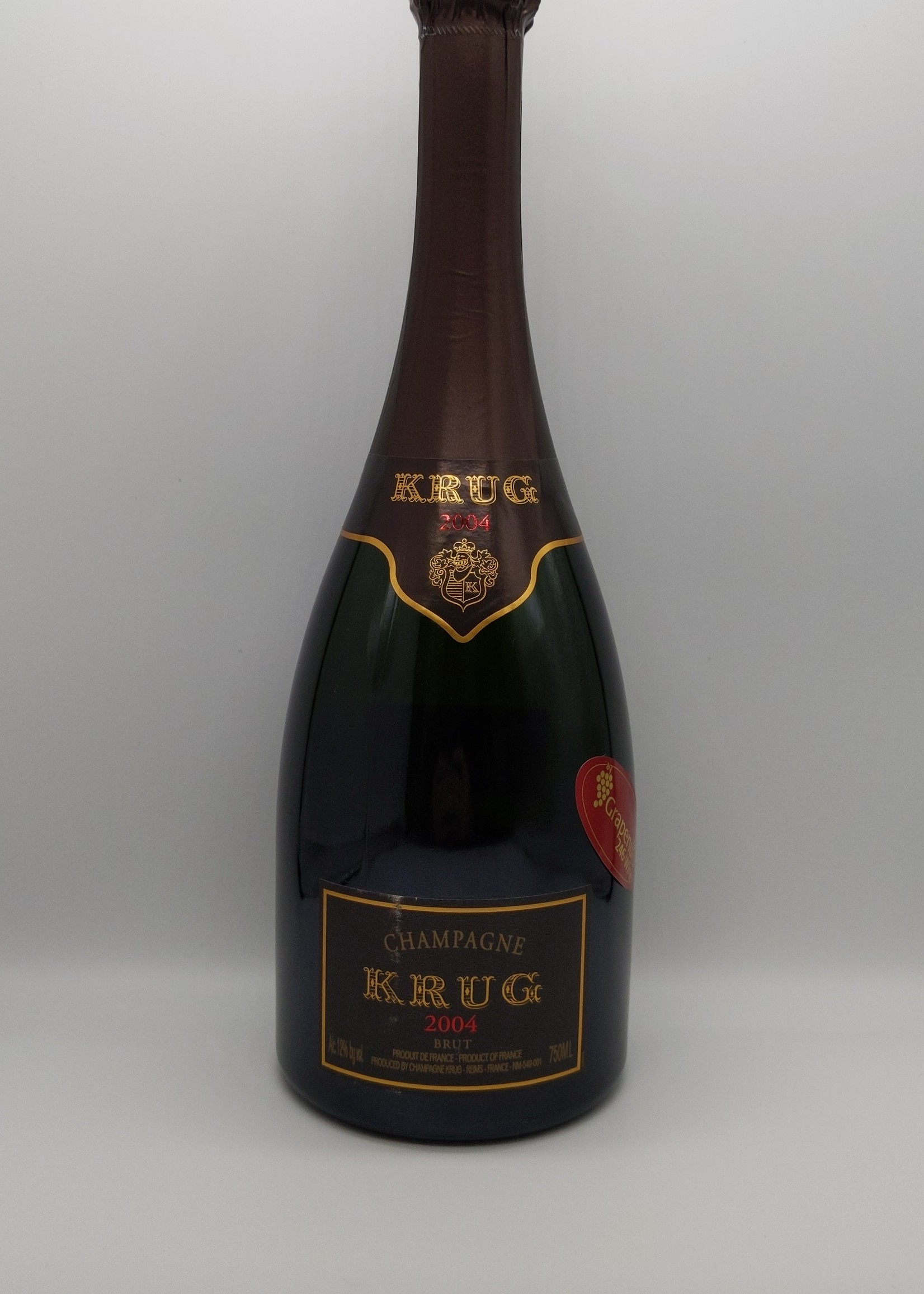 2004 KRUG BRUT CHAMPAGNE 750ml