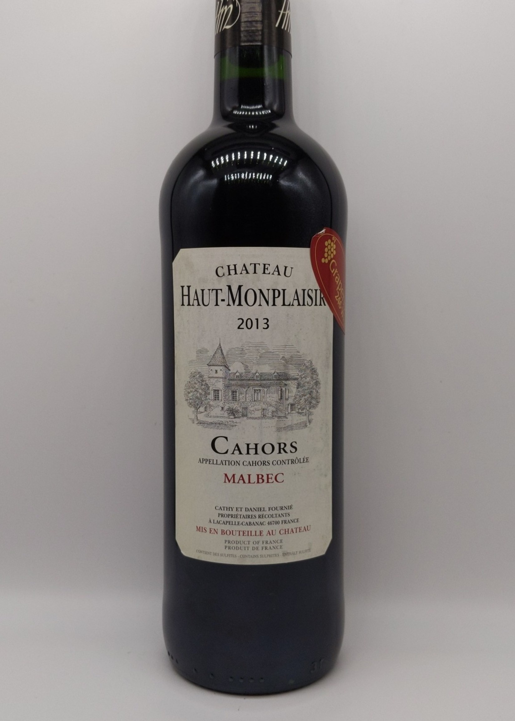 2013 HAUT MONTPLASIR MALBEC 750ml