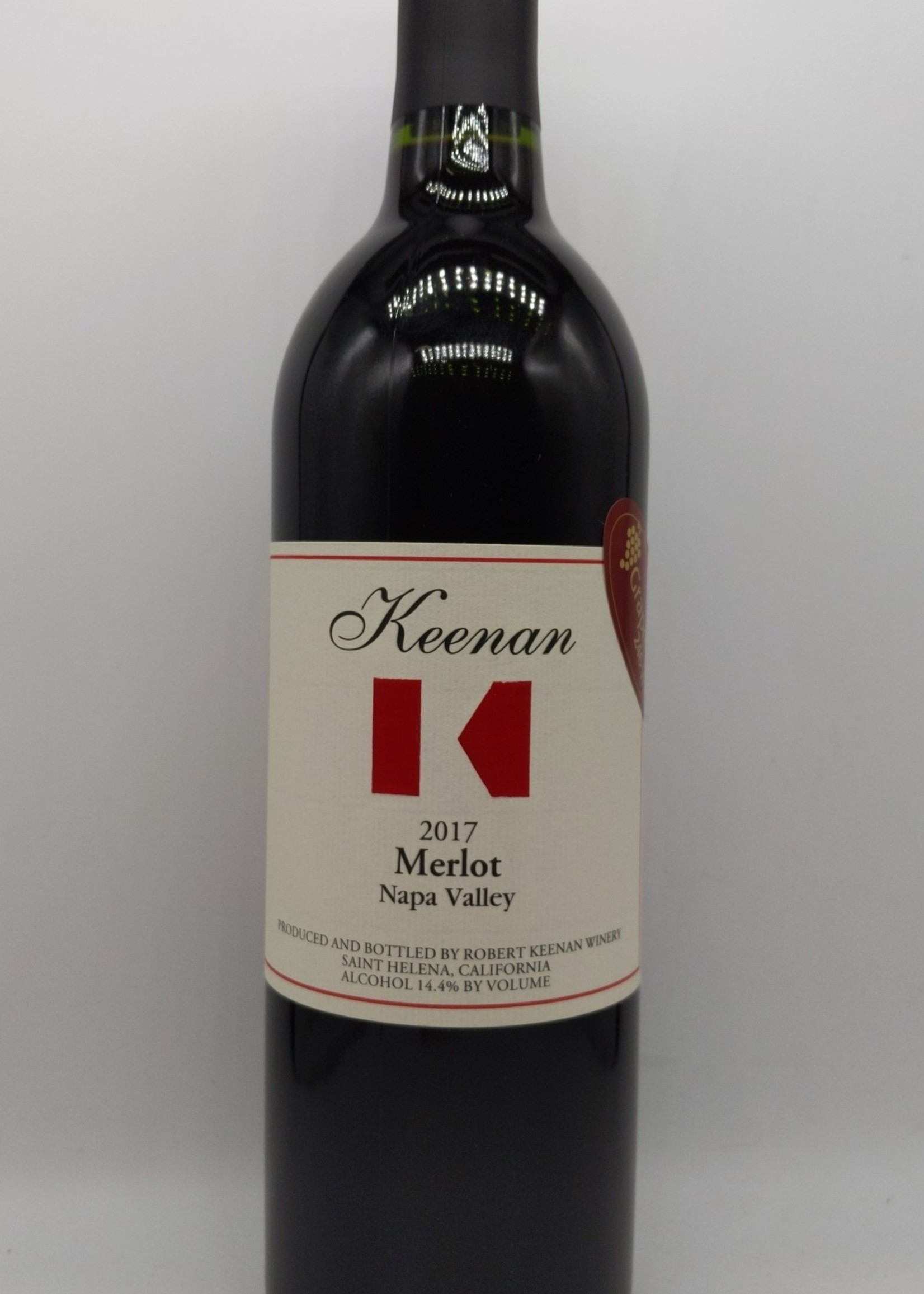 2017 KEENAN MERLOT NAPA VALLEY 750ml