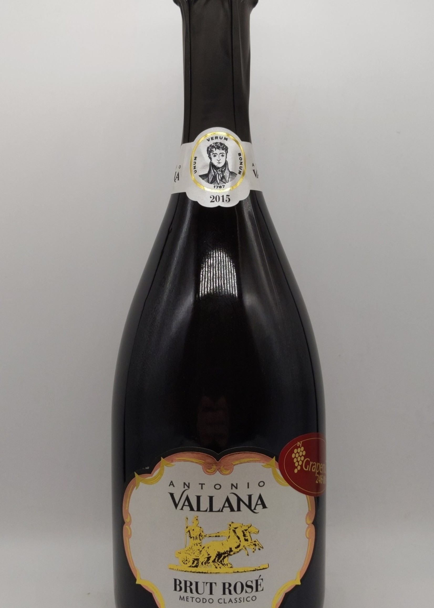 2015 VALLANA SPUMANTE METODO CLASSICO BRUT ROSADO 750ml