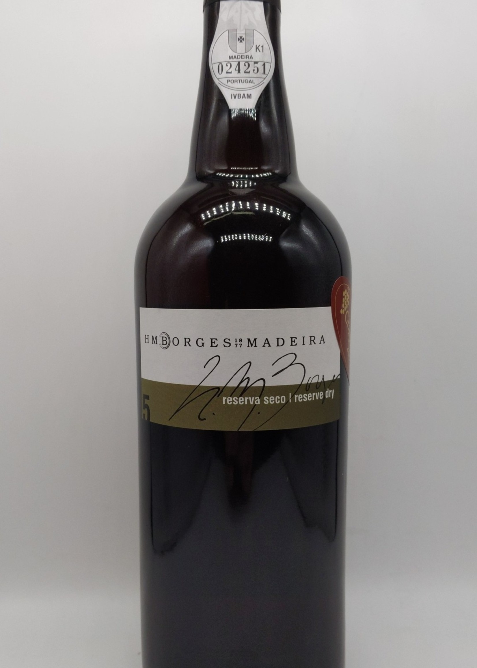 NV HM BORGES 5 YEAR RESERVE DRY MADEIRA 750ml