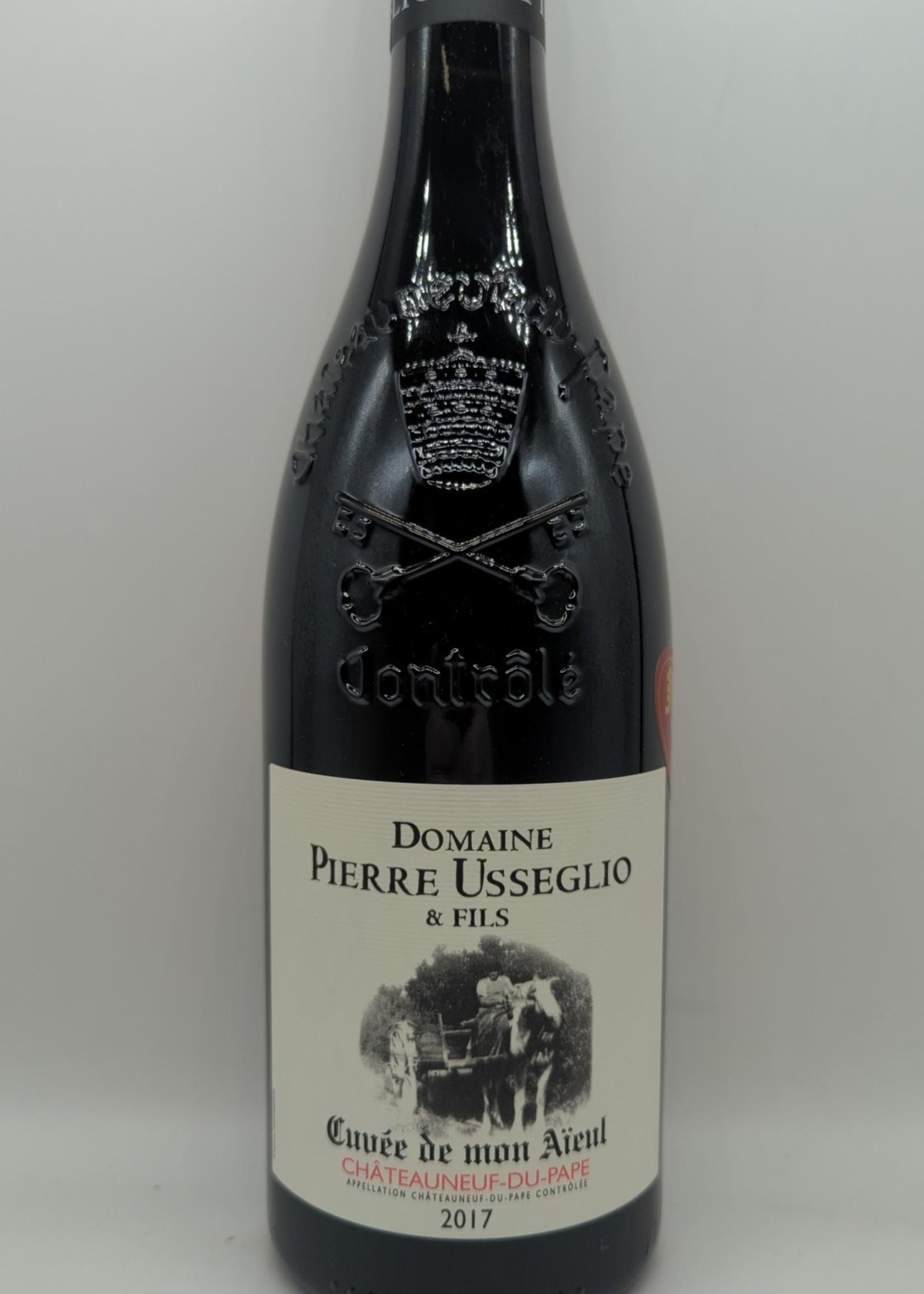 2017 PIERRE USSEGLIO CHATEANEUF DU PAPE CUVEE DE MON AIEUL 750ml