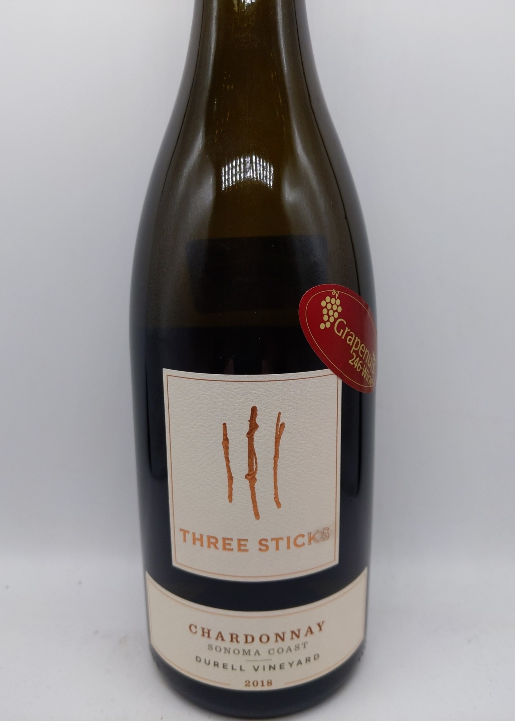 2018 THREE STICKS DURELL CHARDONNAY 750ml