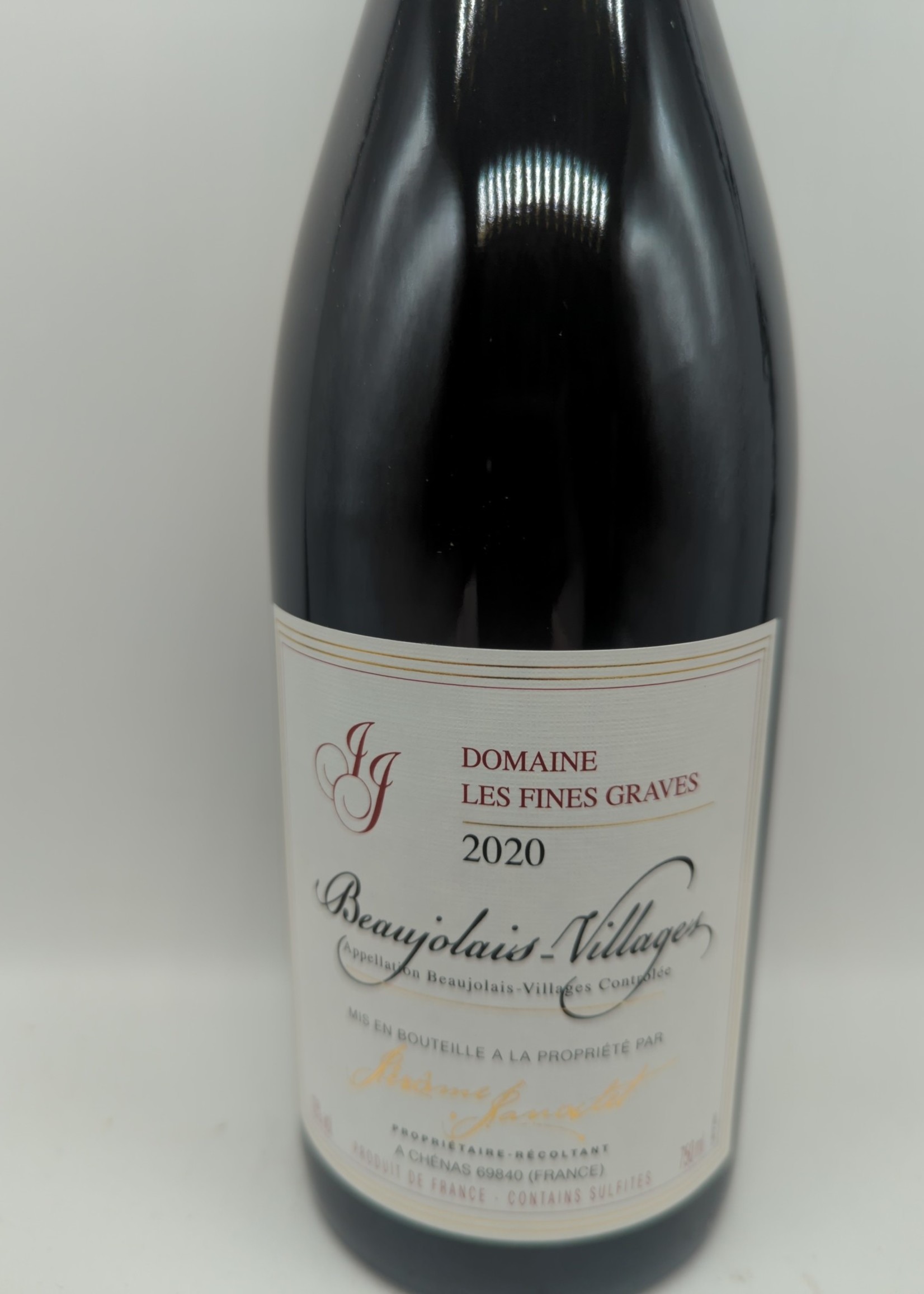 2020 DOMAINE LES FINES GRAVES BEAUJOLAIS VILLAGES ROUGE 750ml