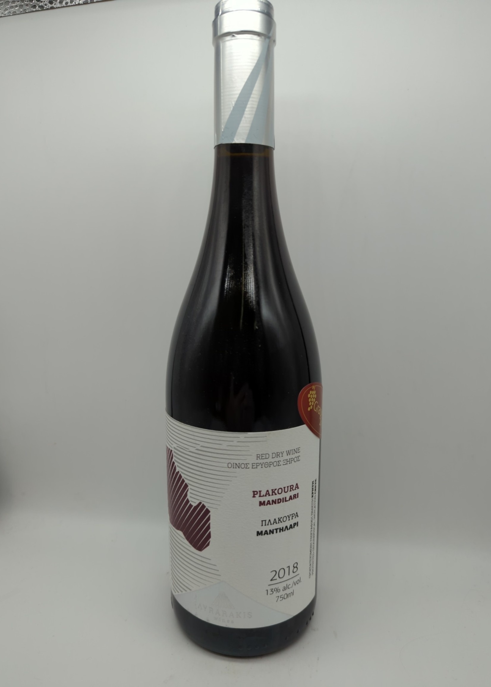 2018 LYRARAKIS MANDILARI PLAKOURA RED 750ml