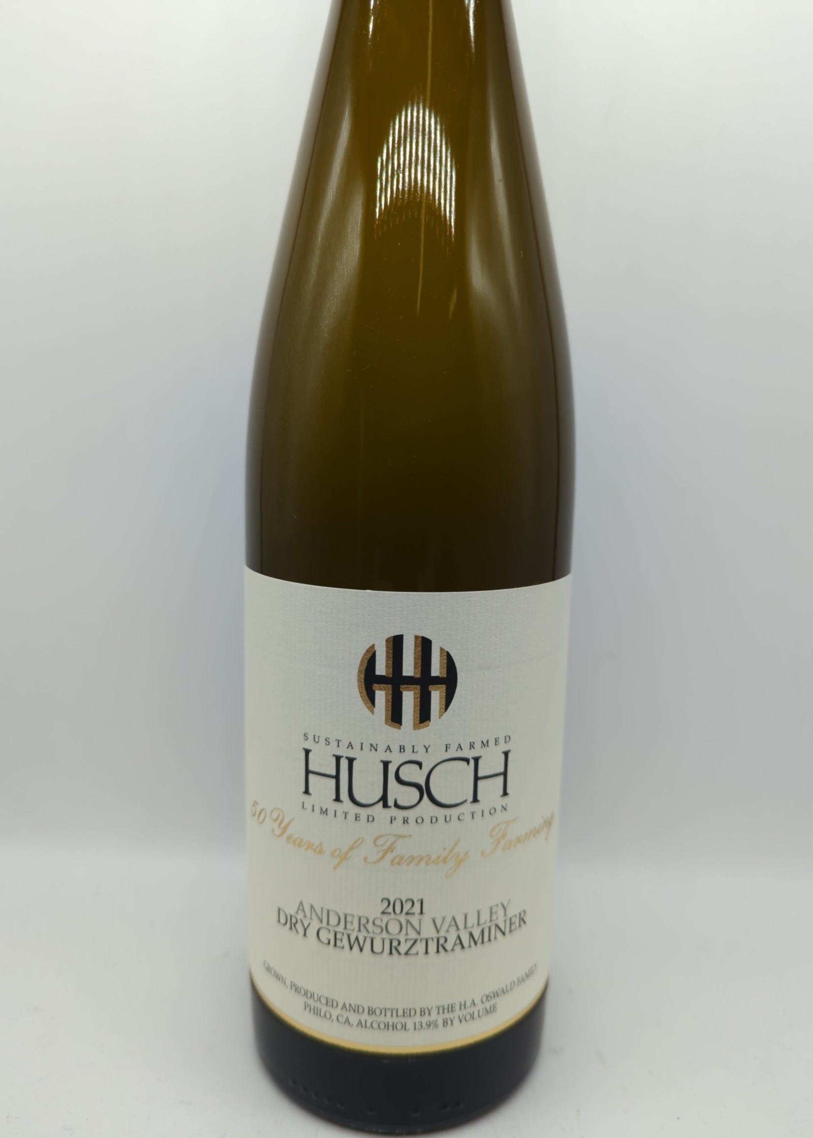 2021 HUSCH DRY GEWURZTRAMINER 750ml