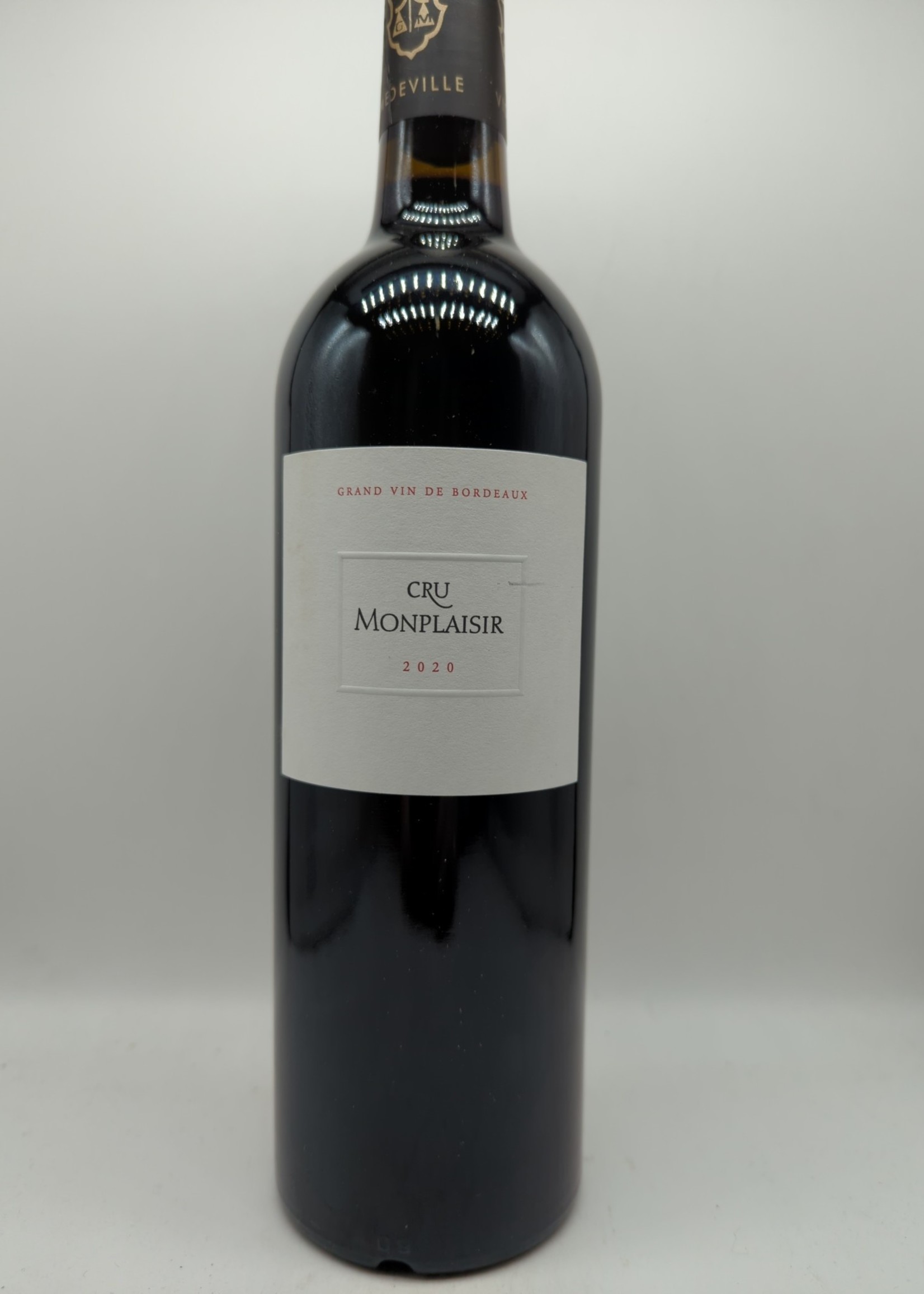 2020 CRU MONPLAISIR BORDEAUX SUPERIEUR 750ml