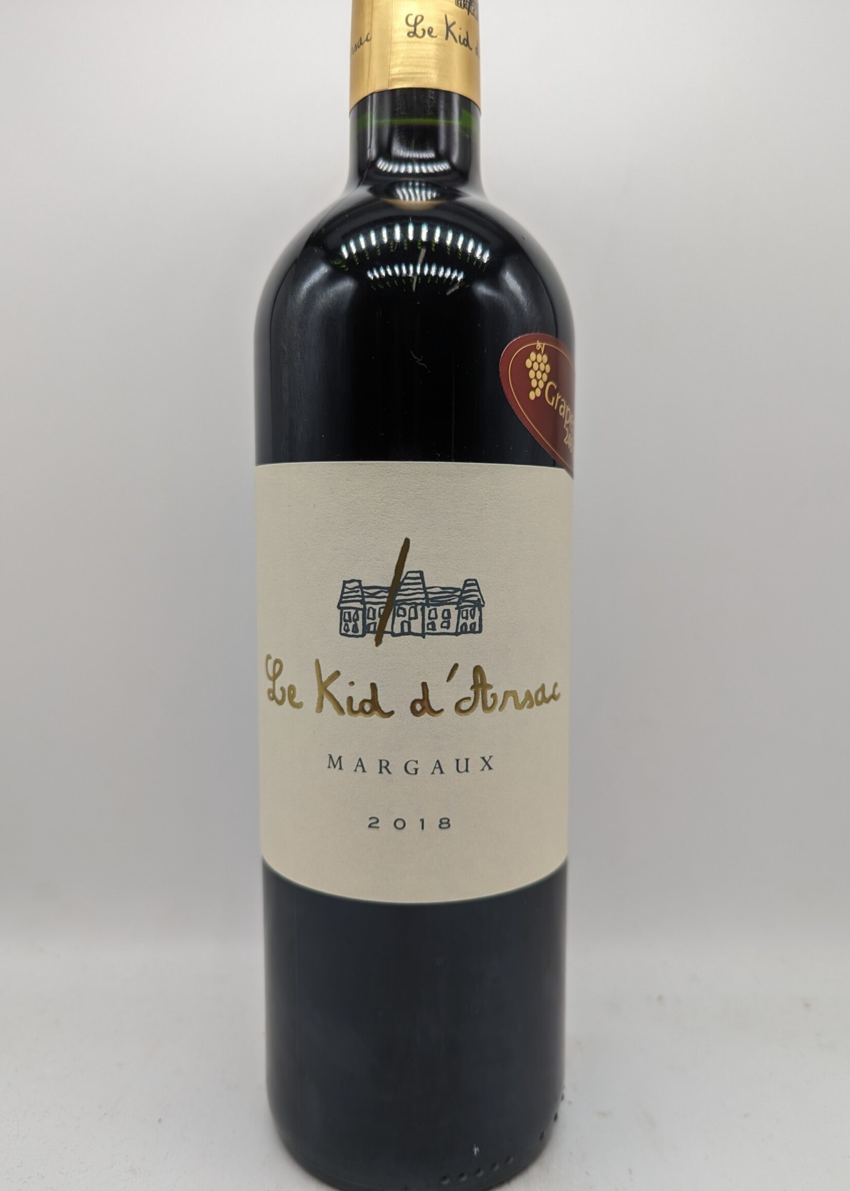 2018 CHATEAU D'ARSAC LE KID D'ARSAC MARGAUX 750ml