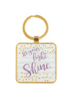 Let Your Light Shine Keyring