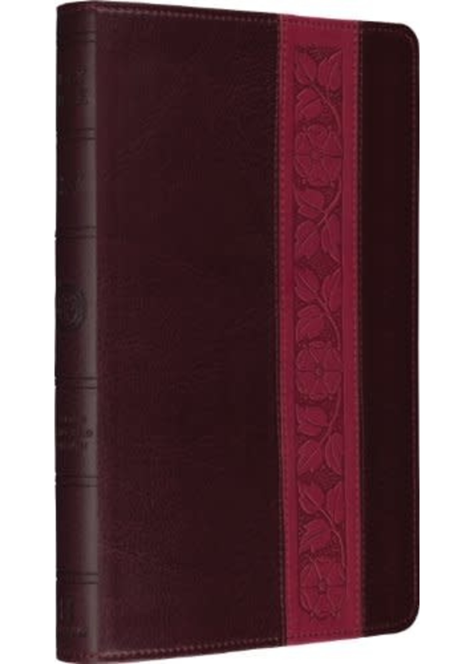 ESV Thinline Bible (TruTone, Mahogany, Trellis design)