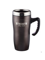 Steel Strength Travel Mug Brown