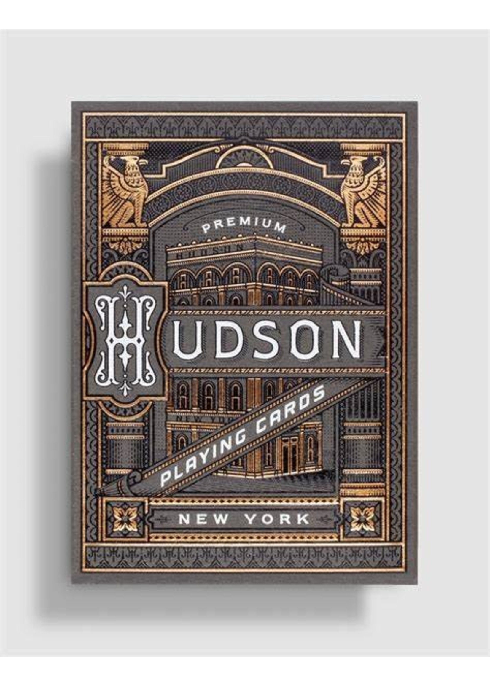 Theory11 Theory11: Black Hudson Playing Cards
