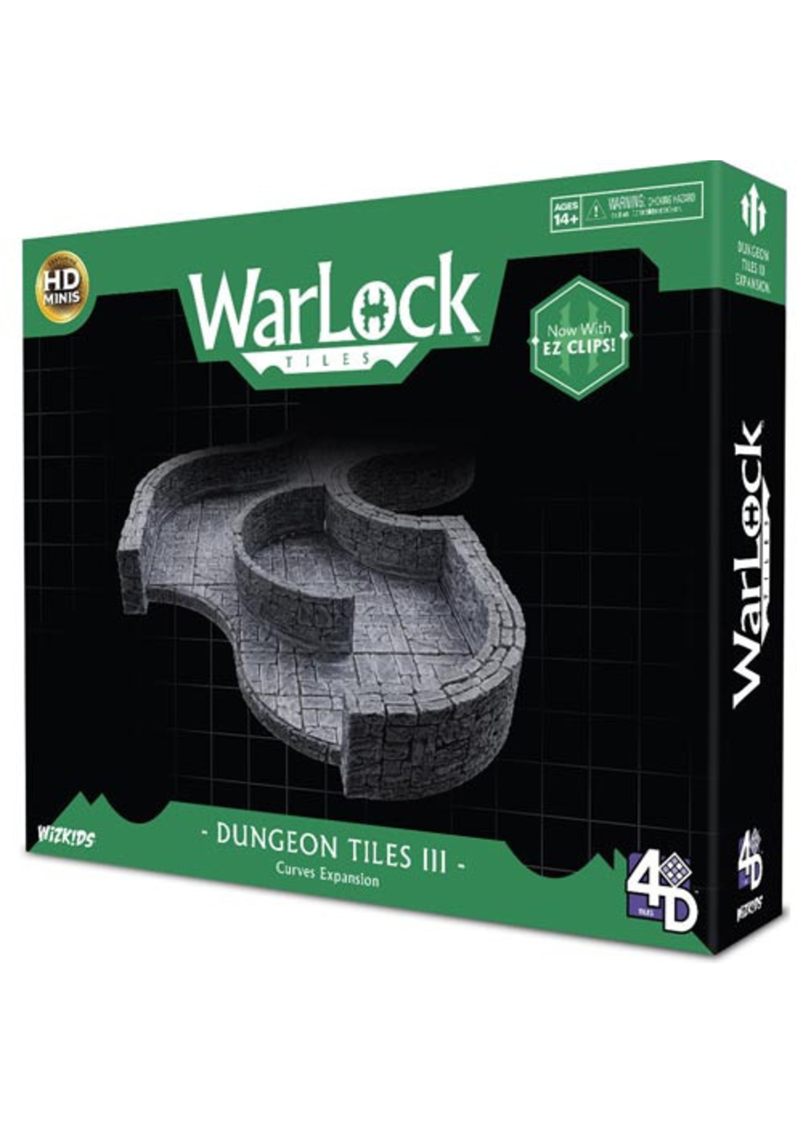 Warlock WarLock Tiles: Dungeon Tile III - Curves