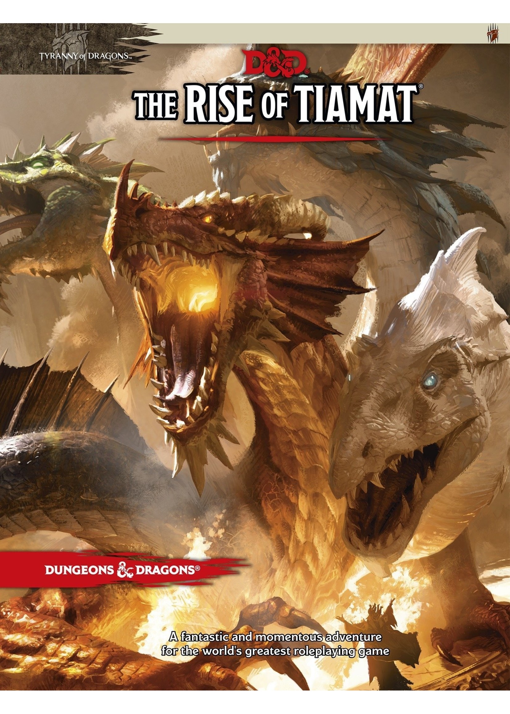 Dungeons & Dragons 5e D&D 5th Edition: The Rise of Tiamat